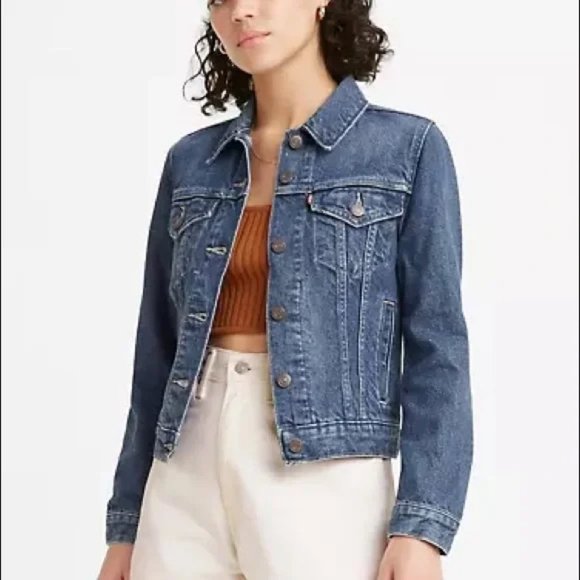 Levis Denim Trucker Jacket - S - Picture 1 of 6